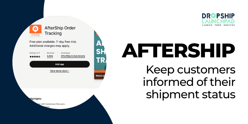 AfterShip Keep customers informed of their shipment status