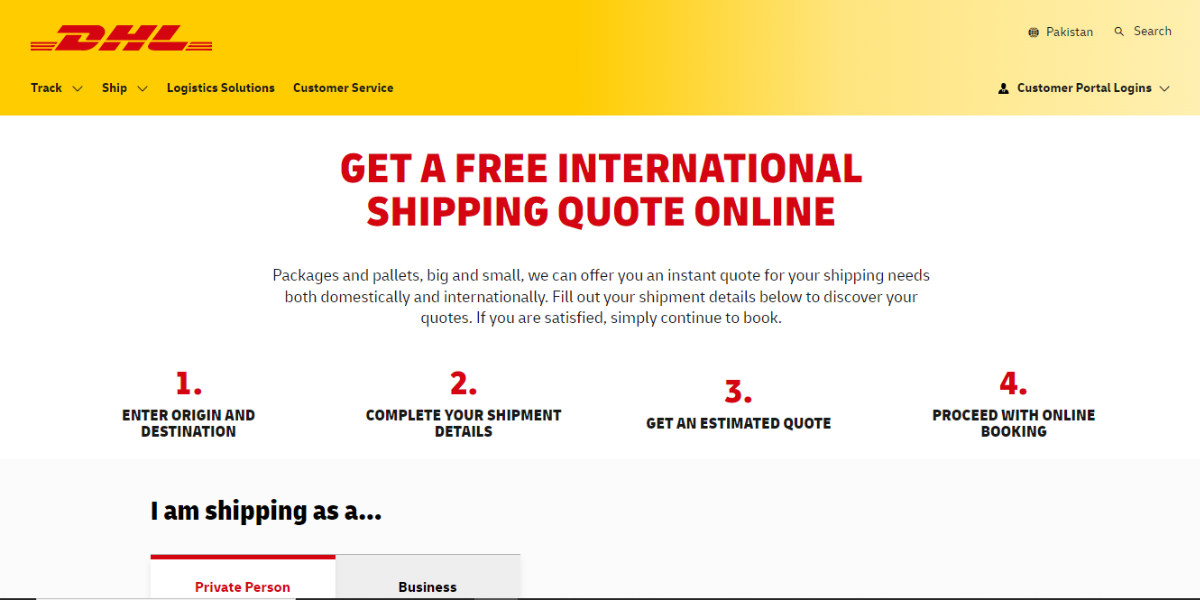 Enhancing Checkout Experience with DHL Rate Calculator