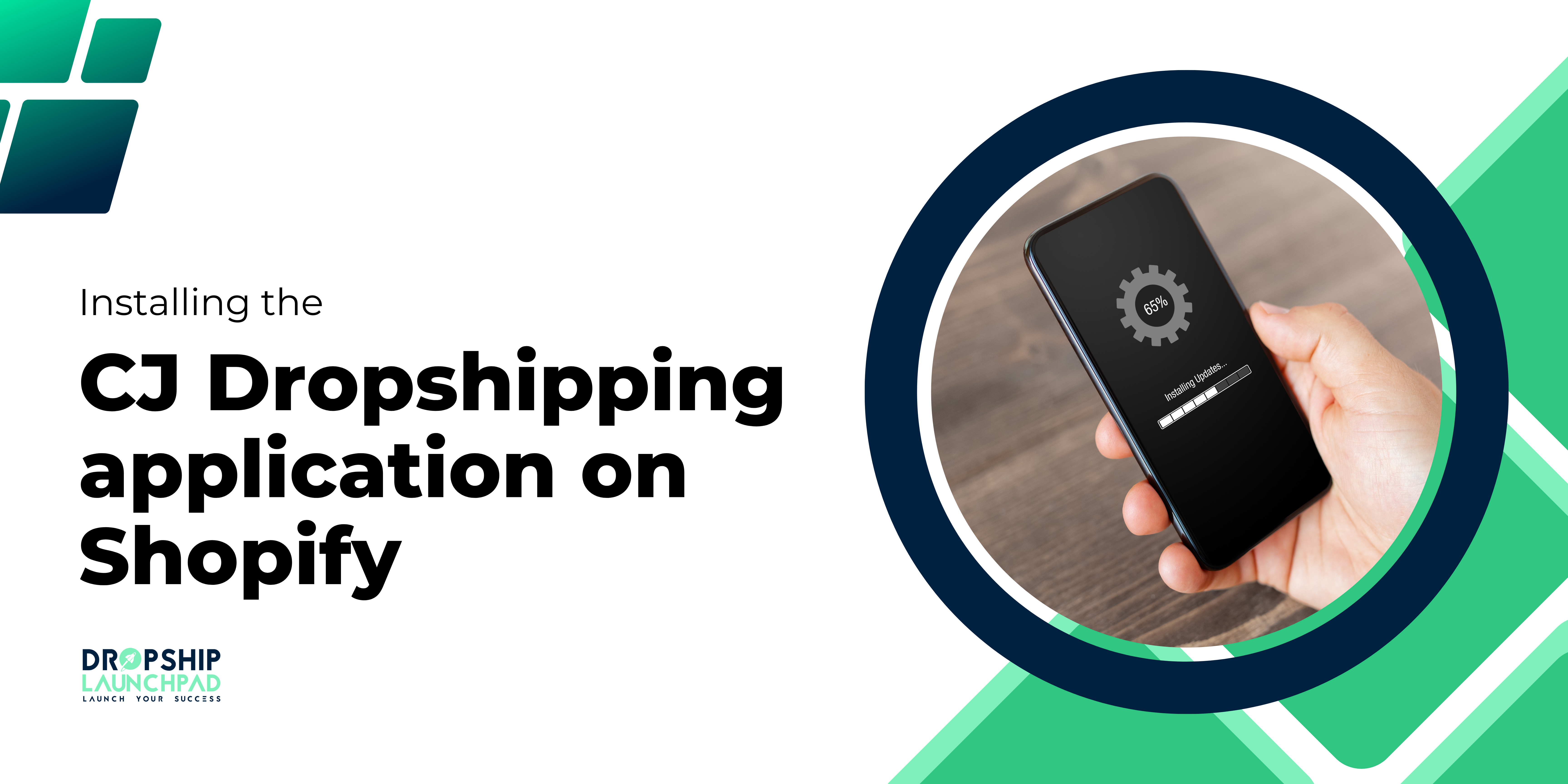 Installing the CJ Dropshipping application on Shopify