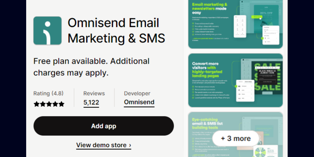 Omnisend– Email & SMS Marketing