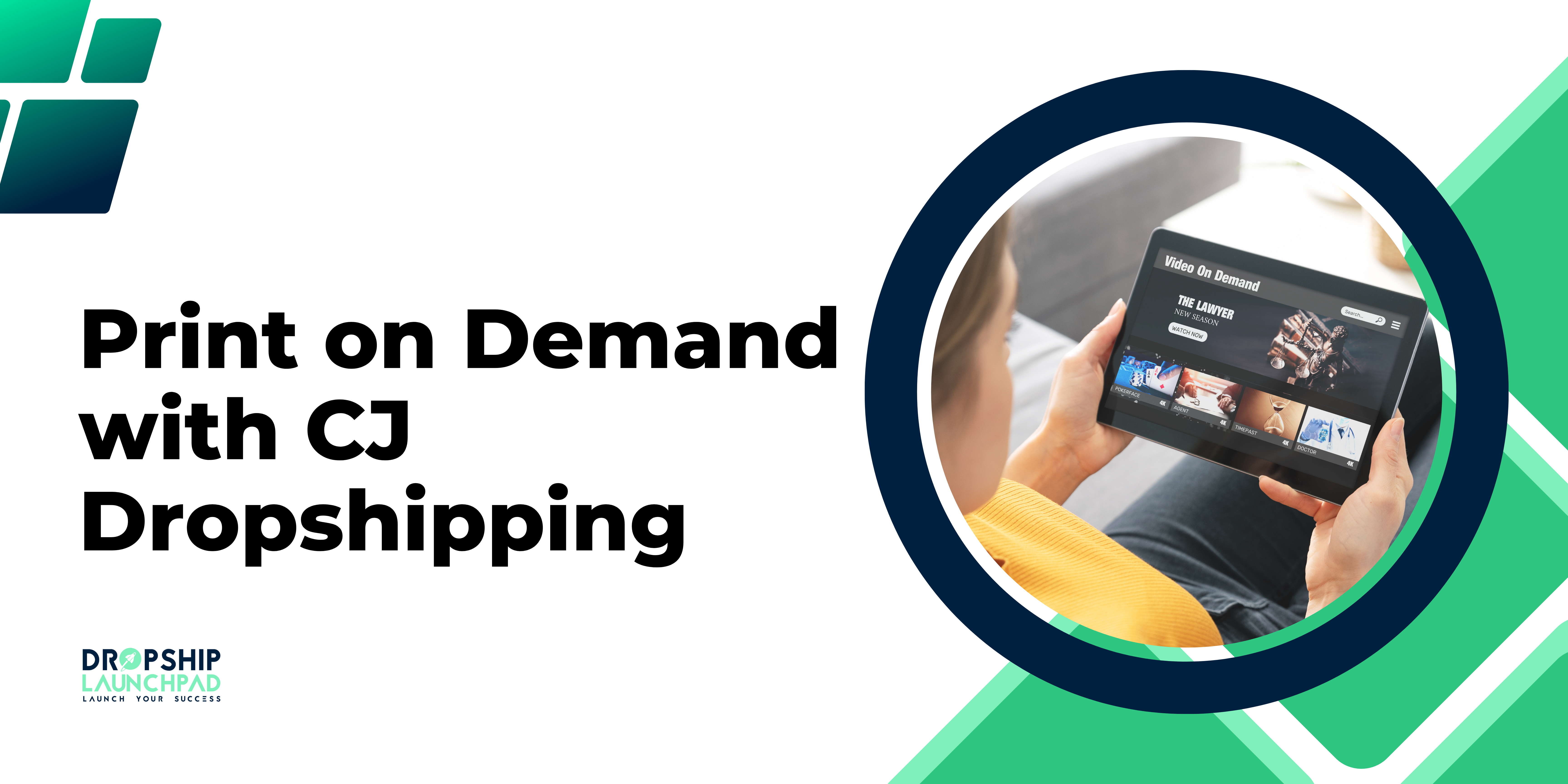 Print on Demand with CJ Dropshipping