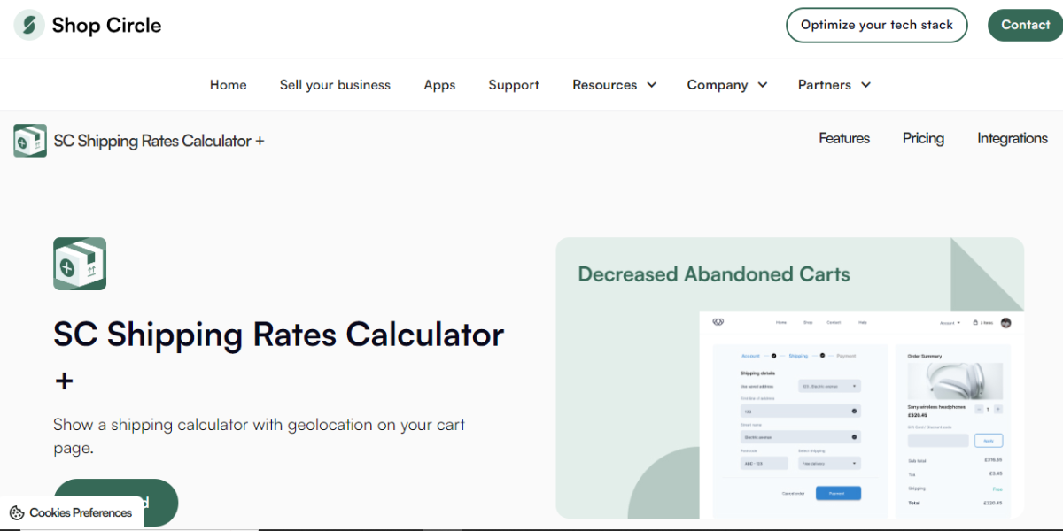 Shipping Rates Calculator Plus Advanced Pricing Features