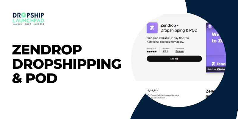 Zendrop Dropshipping and POD