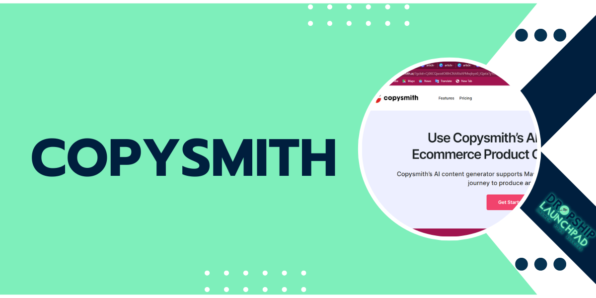 Best AI Copywriting Tools for Dropshipping Copysmith