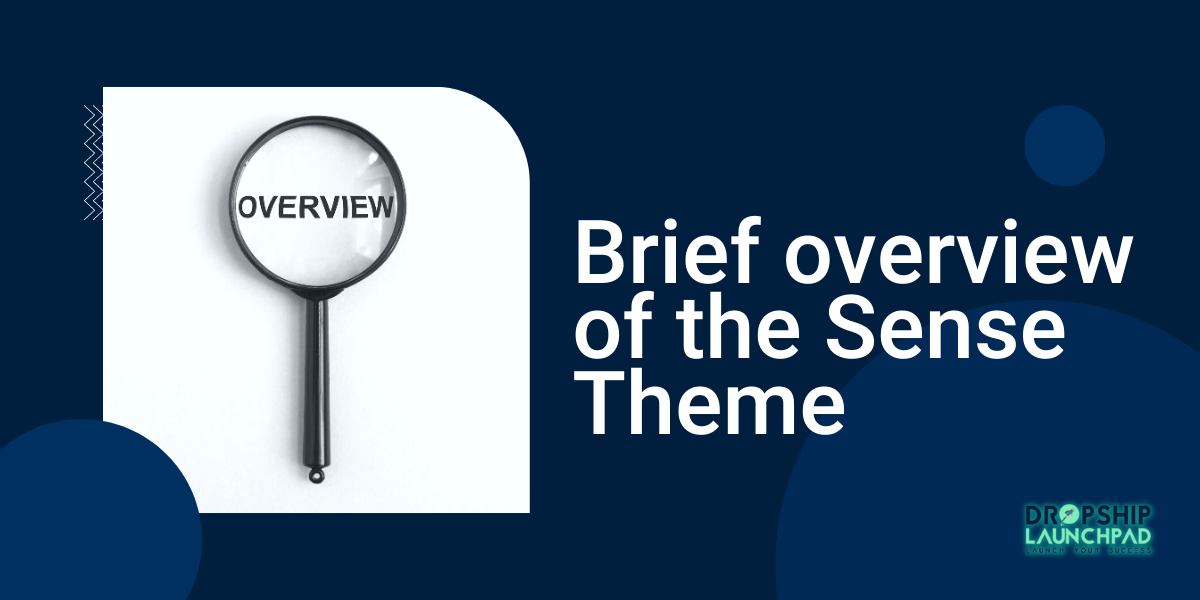 Brief overview of the Sense Theme