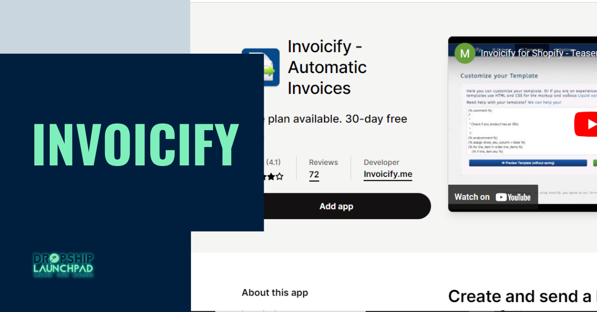 Invoicify- Automatic Invoices