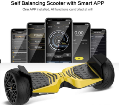 Best Hoverboard dropshipping products: App-Connected Hoverboards