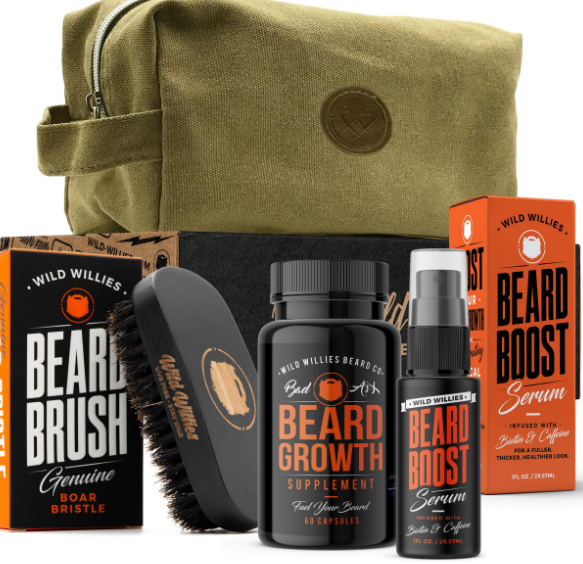 Best Beard Care Dropshipping Products 4: Beard Growth Supplement