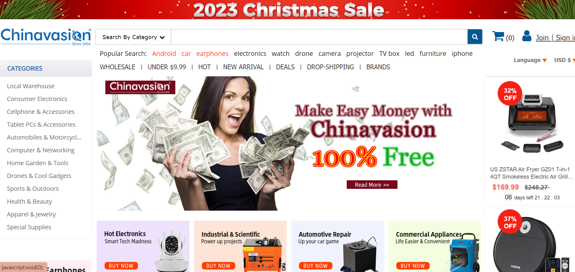 Best Gadget Dropshipping Suppliers: China Vasion