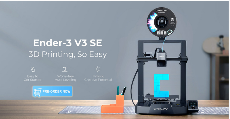 Best 3D Printer Dropshipping Products: Creality Ender 3 V3 SE