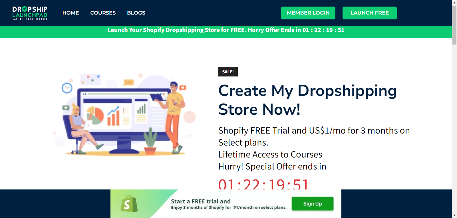 DropShip Launchpad: Free Turnkey Shopify Store