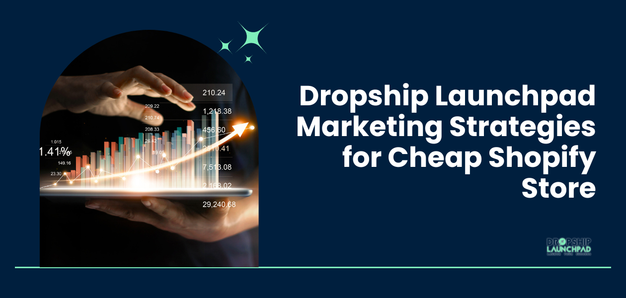 Dropship Launchpad: Marketing strategies for Cheap Shopify store