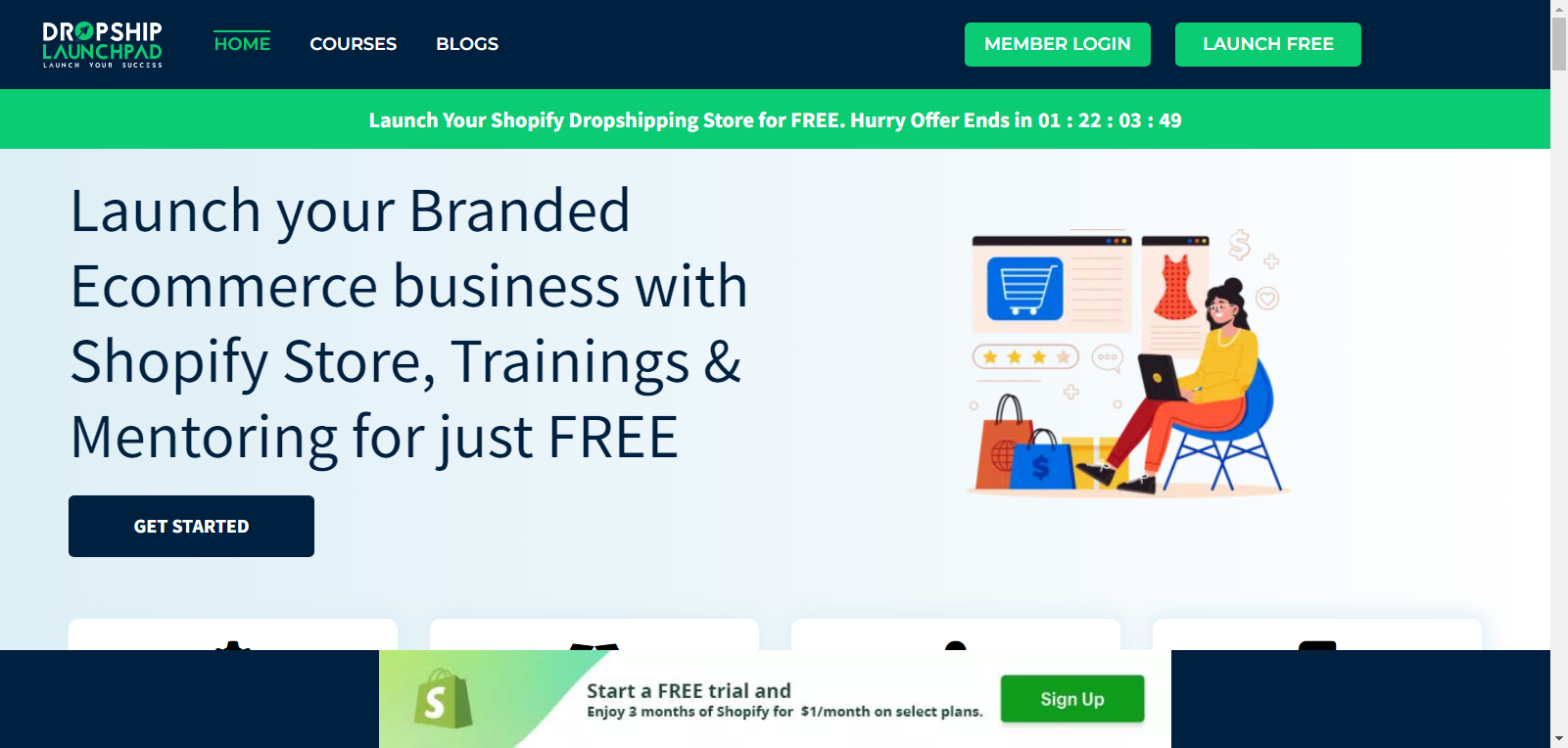 Choosing the perfect theme from DROPSHIP LAUNCHPAD cheap shopify store