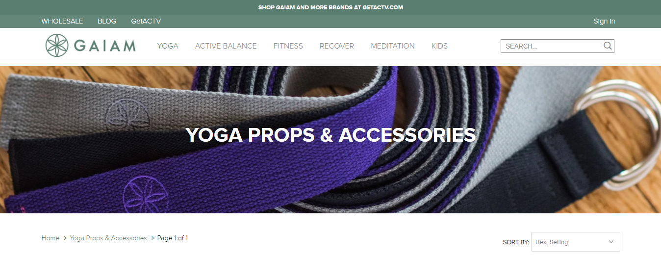 Gaiam - Established Provider of Quality Yoga Products