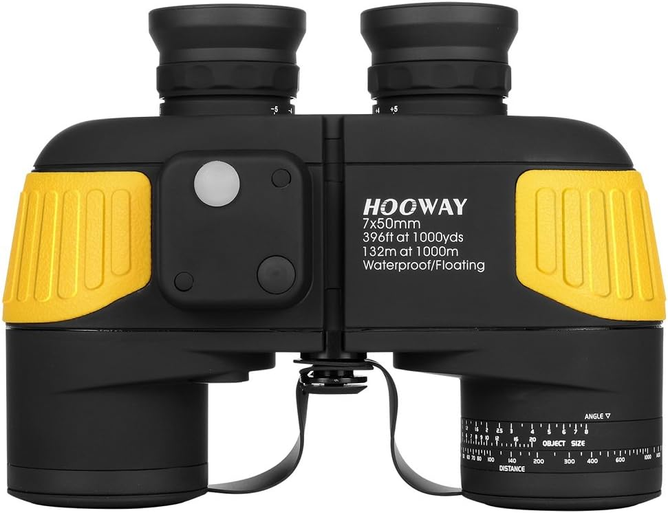 Hooway 7x50 Waterproof Fog proof Military Marine Binoculars