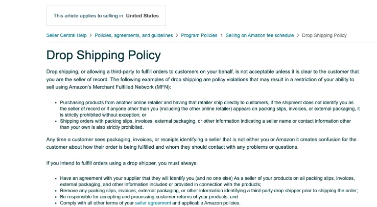 Is Dropshipping on Amazon Legal?