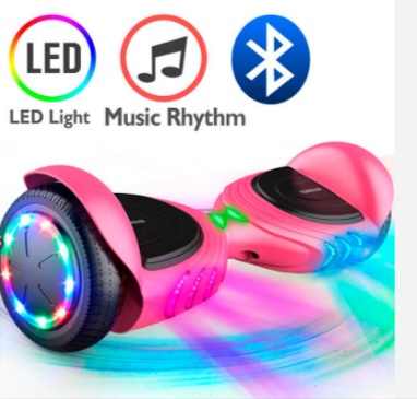 Best Hoverboard dropshipping products: LED Light Hoverboards