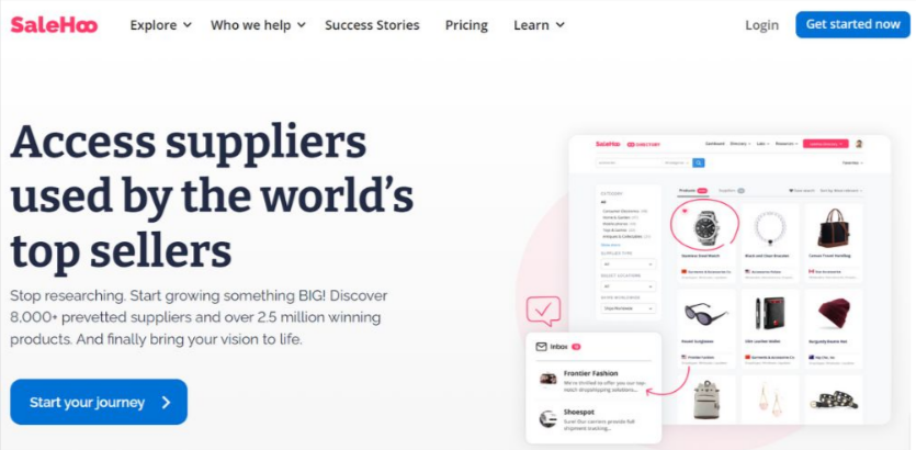 Indian Dropshipping Suppliers for Shopify: SaleHoo Overview