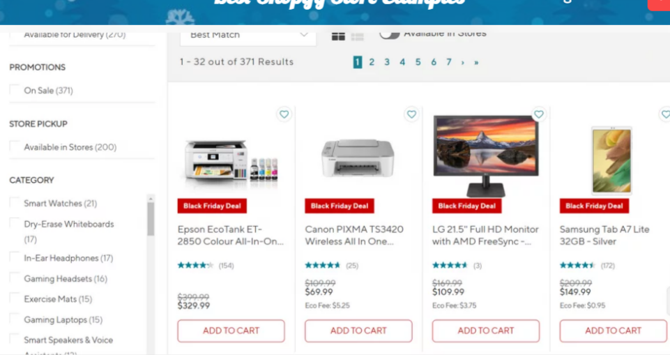 Shopify Gadget Stores: Staples