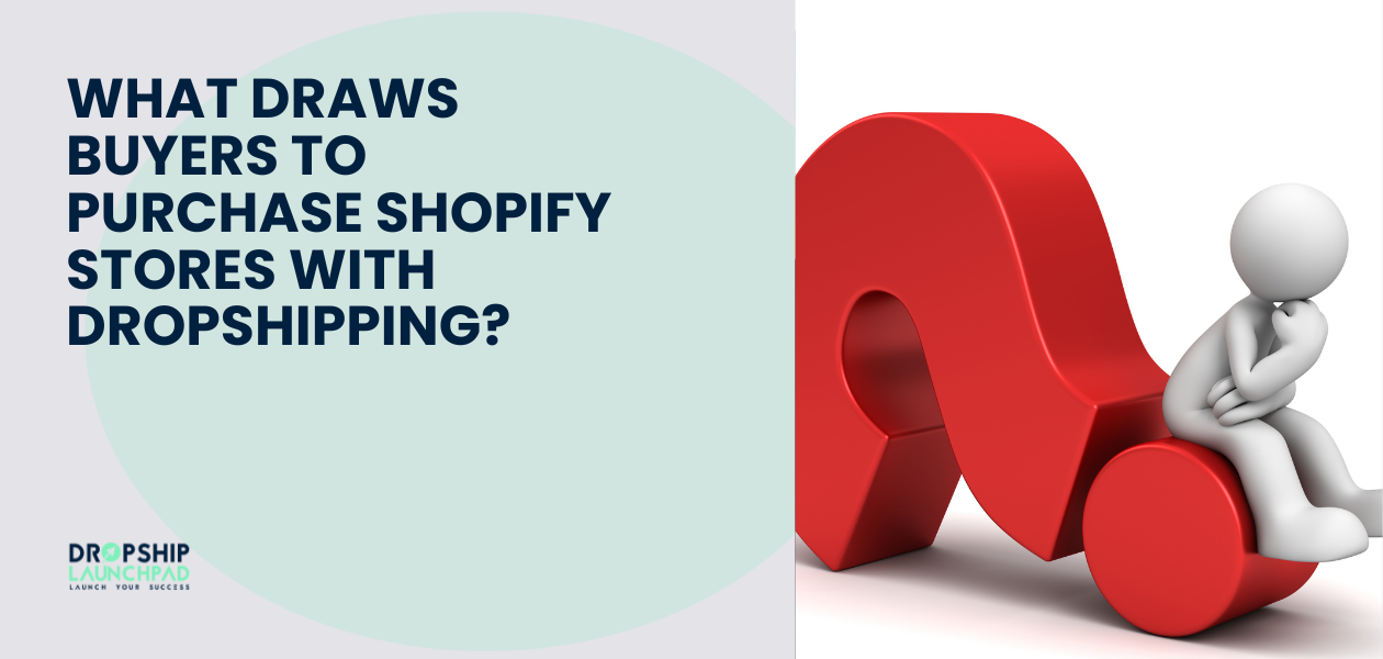 What Draws Buyers to Purchase Shopify Stores with Dropshipping?