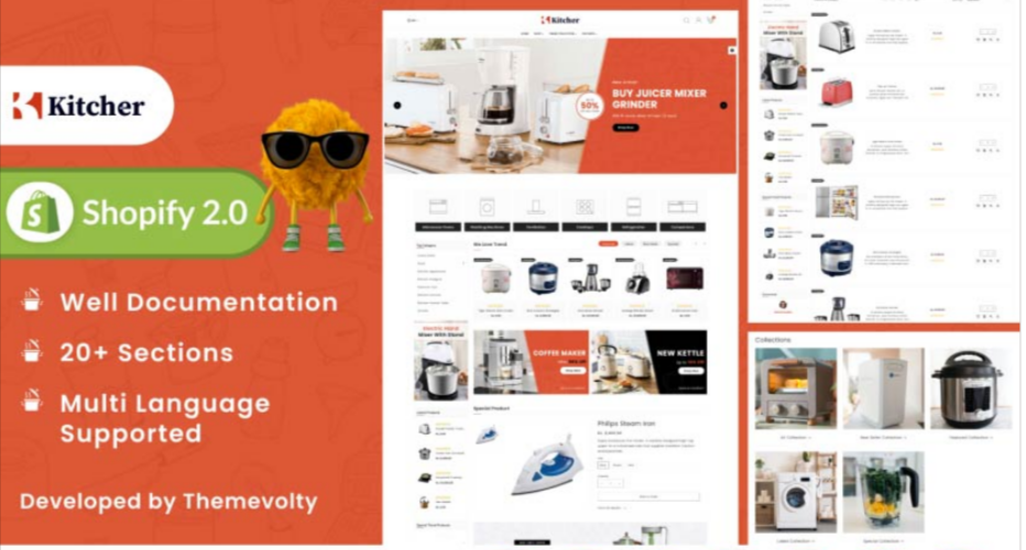 What is a Shopify kitchen store?