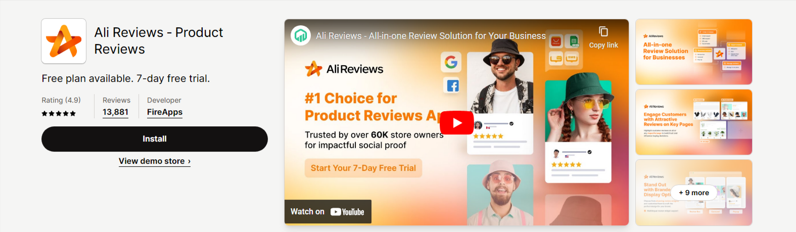 Best Free Dropshipping Apps for Shopify:"Ali Reviews ‑ Product Reviews