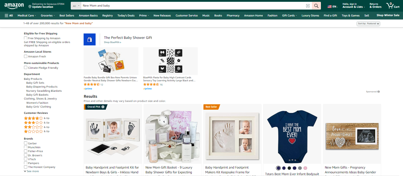Amazon: The Mom's Best Friend For Baby Products