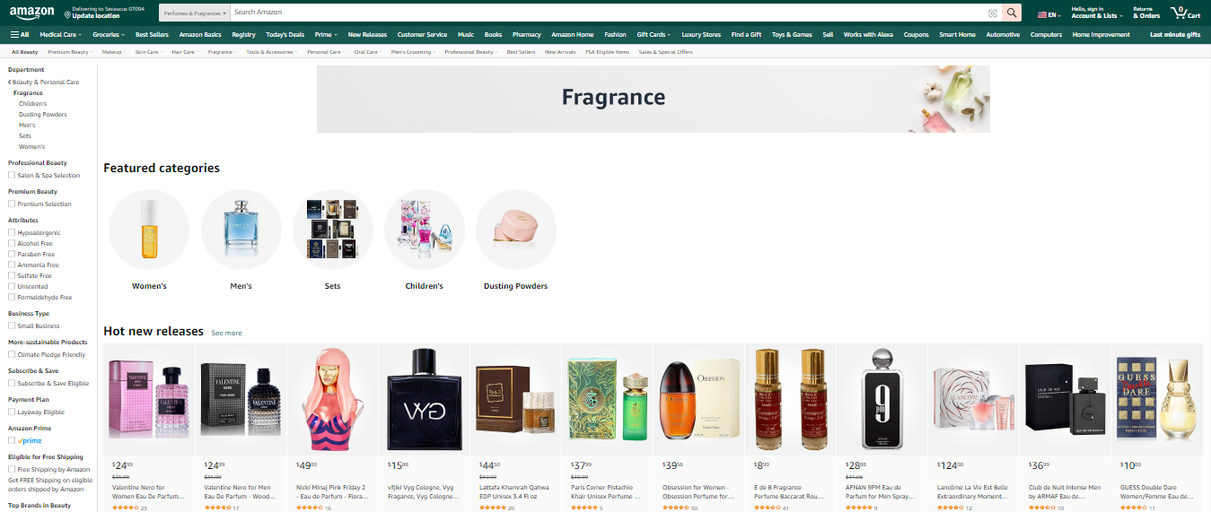 Amazon: The Consumer's Choice for Perfumes in 2023