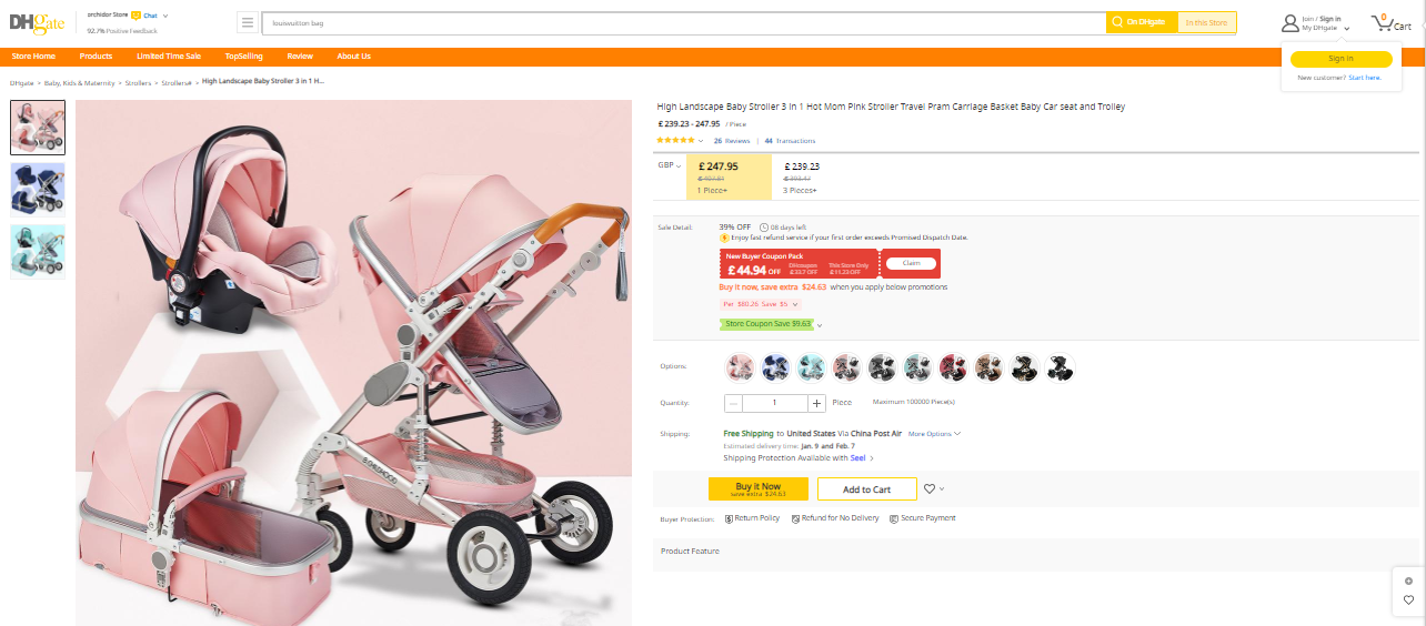 DHGate - A Comprehensive Platform for New Mom Products Dropshipping