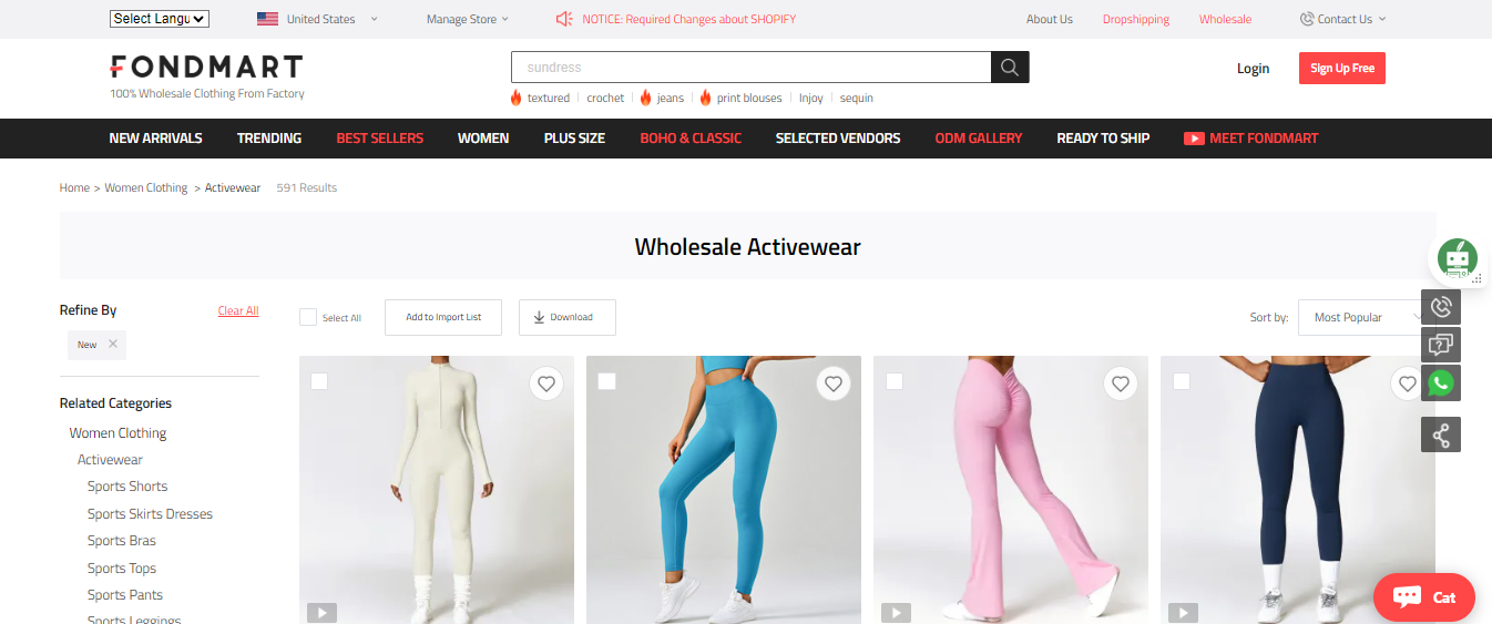 Fondmart - Unleashing Affordable Activewear with Global Reach