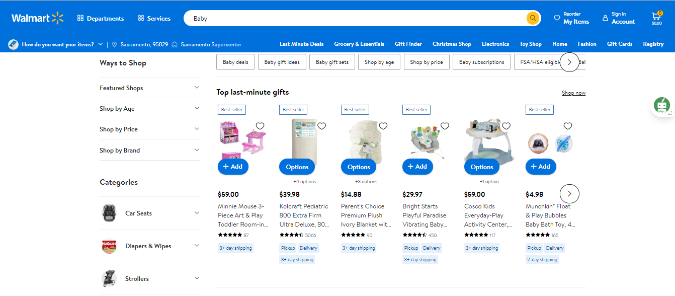 Walmart: A Trusted Source for New Mom Products in Dropshipping