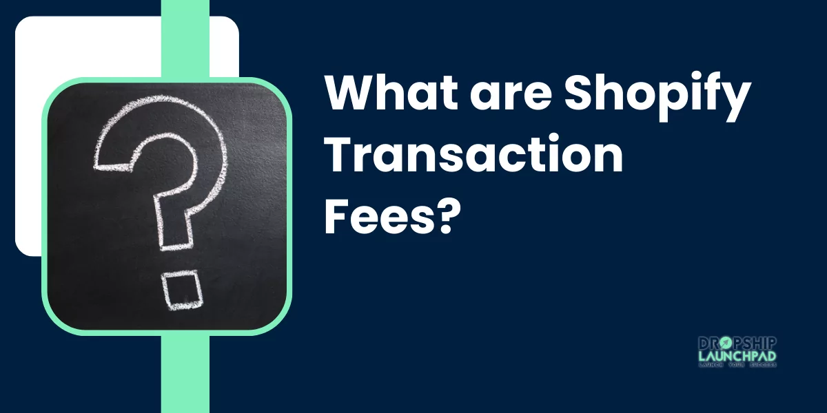 What are Shopify Transaction Fees?