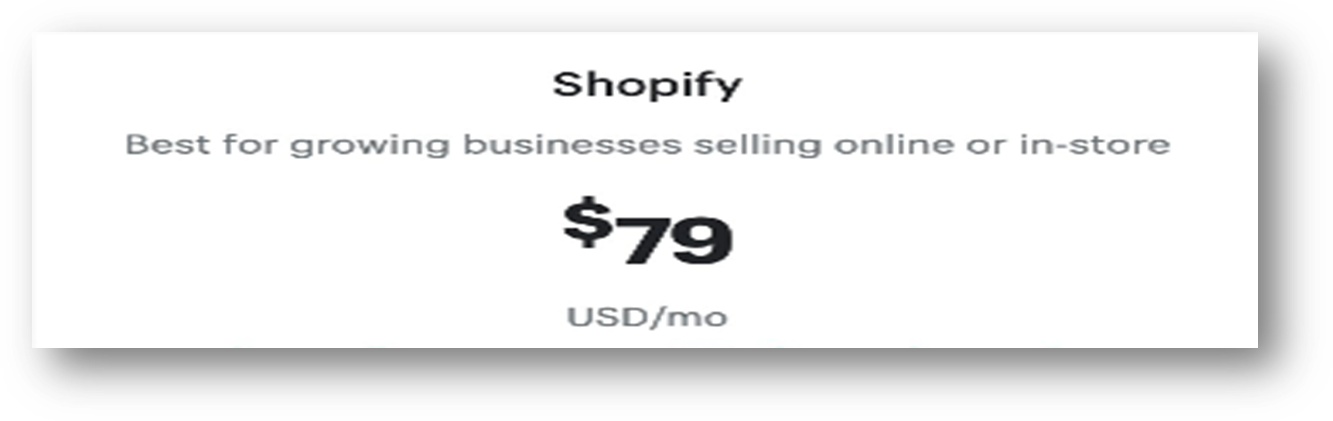 Shopify Plan: Shopify dropshipping
