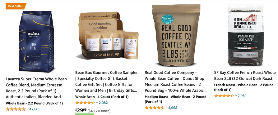 Best White Label Product Example #9: Coffee products 