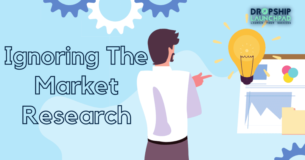Ignoring the market research before entering the business