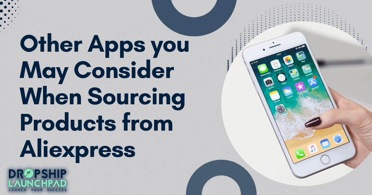 Other apps you may consider when sourcing products from Aliexpress.