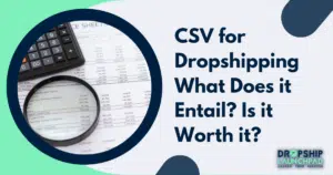 CSV for dropshipping