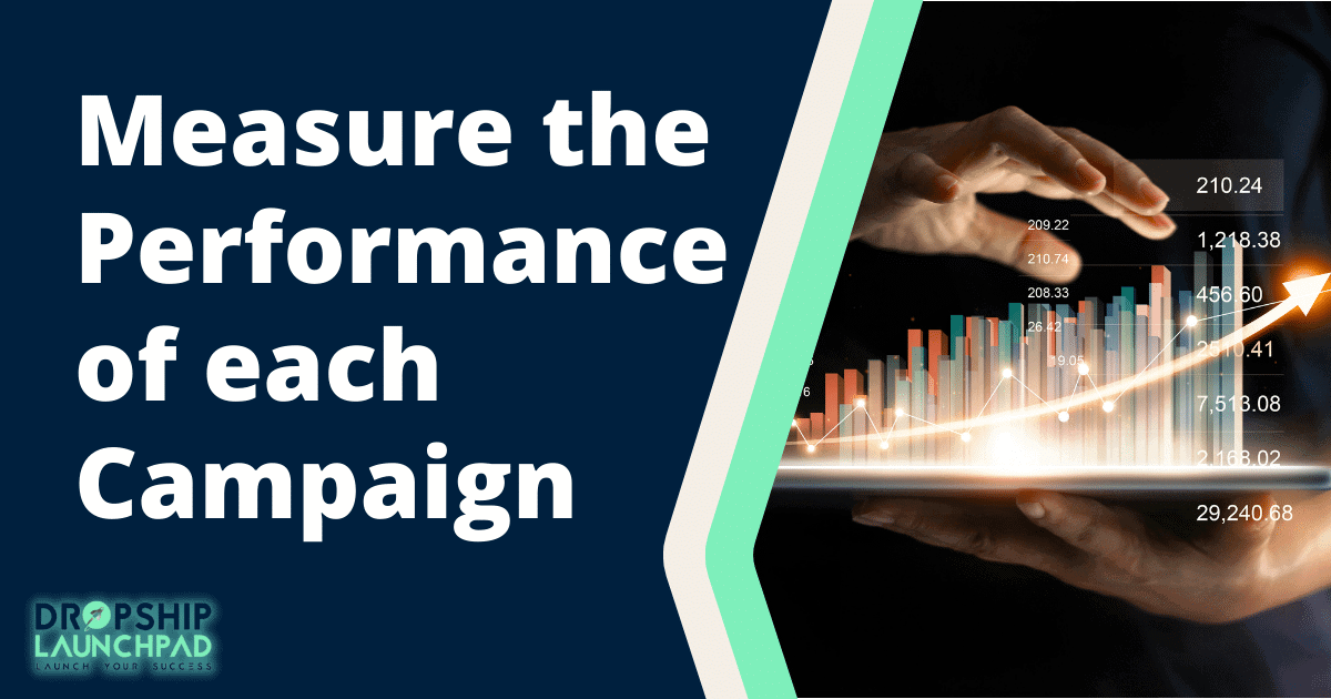 Measure the performance of each campaign