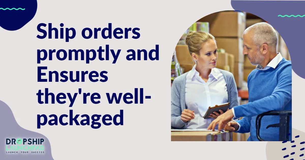 #Tip10.Ship orders promptly and ensures they're well-packaged