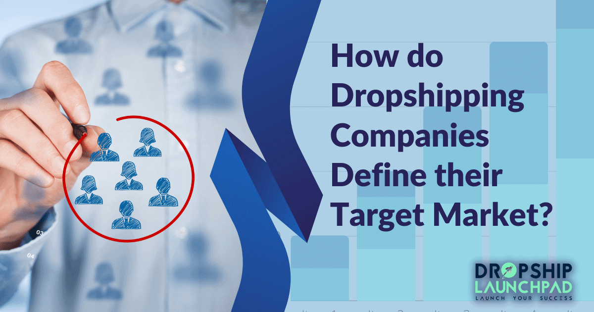How do dropshipping companies define their target market?