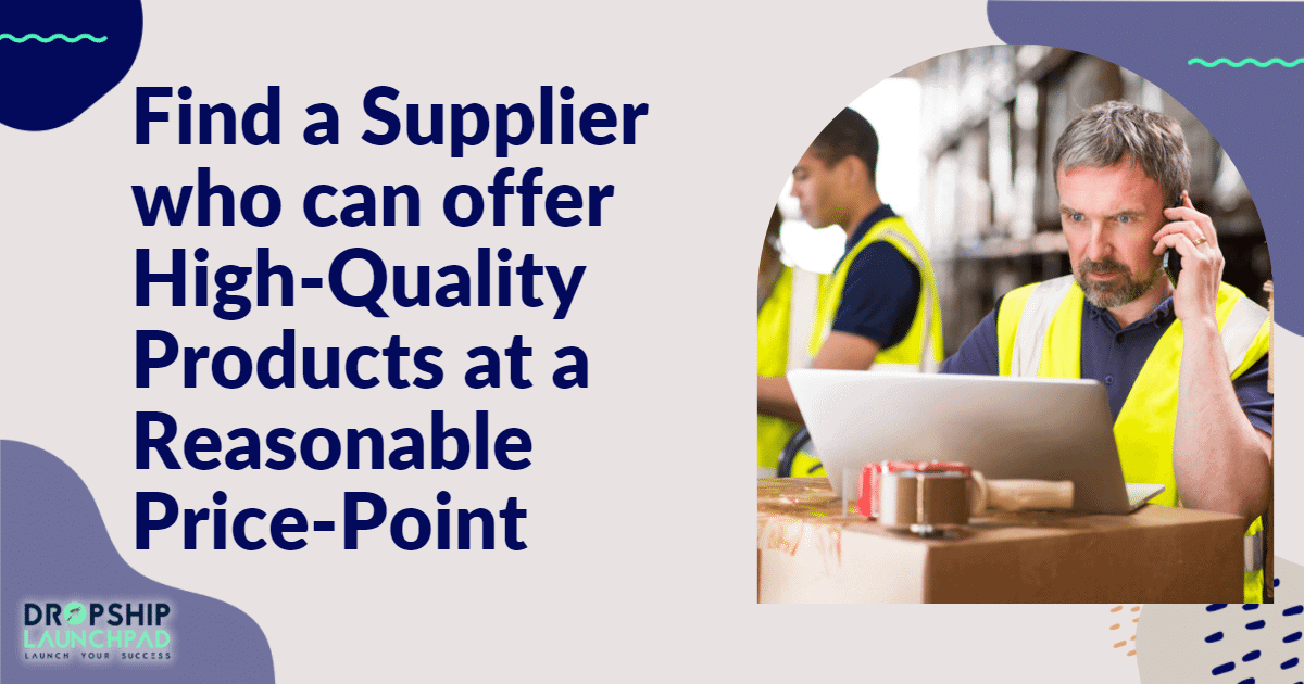 #Tip2. Find a supplier who can offer high-quality products at a reasonable price-point
