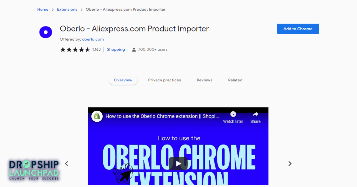 Oberlo - Aliexpress.com Product Importer