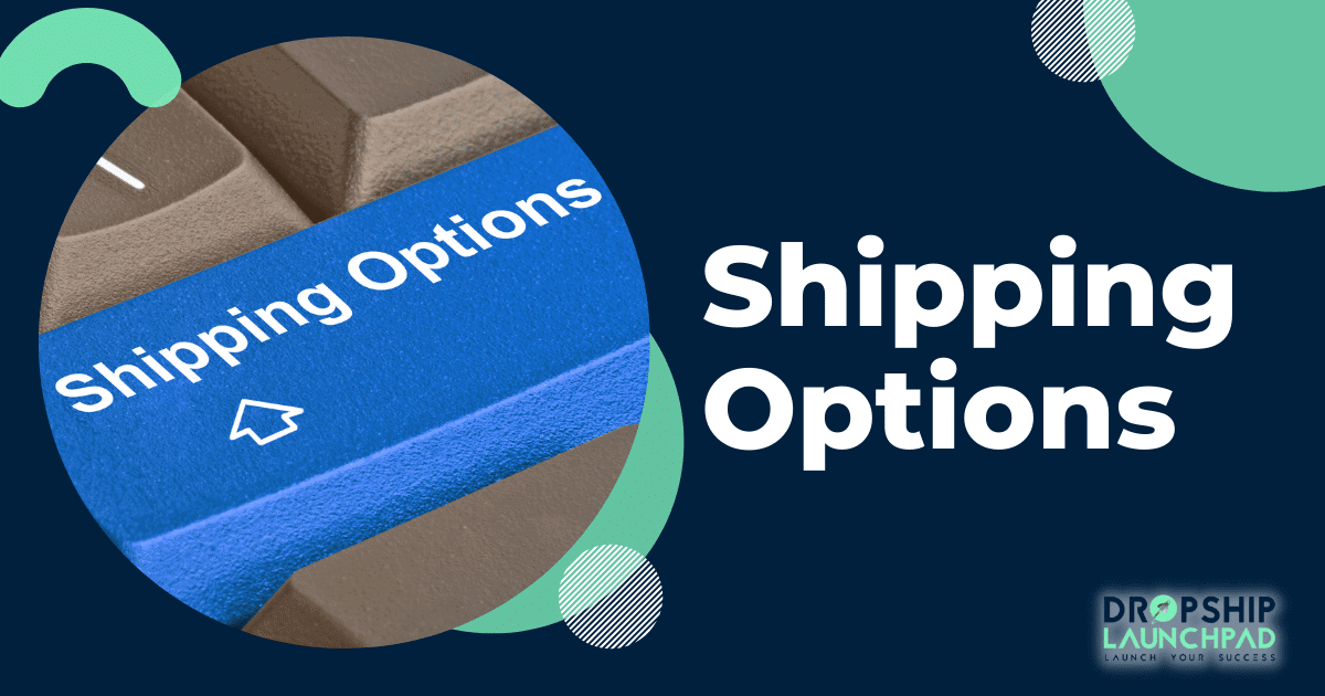 Shipping options