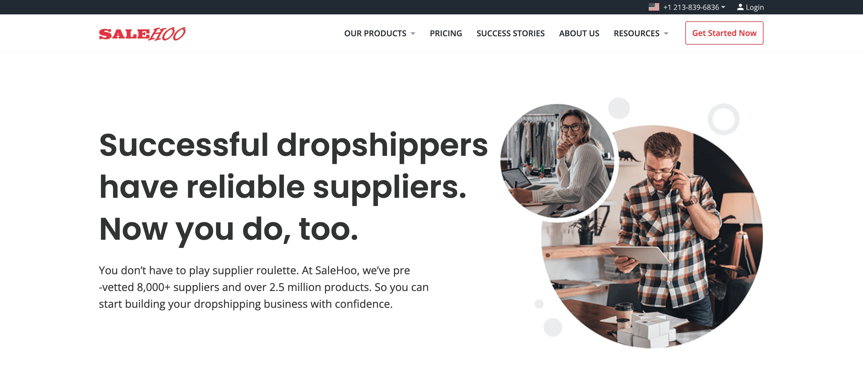 Shopify Dropshipping Suppliers: SaleHoo