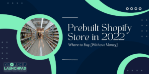 Prebuilt Shopify Store in 2022: Where to Buy [Without Money]
