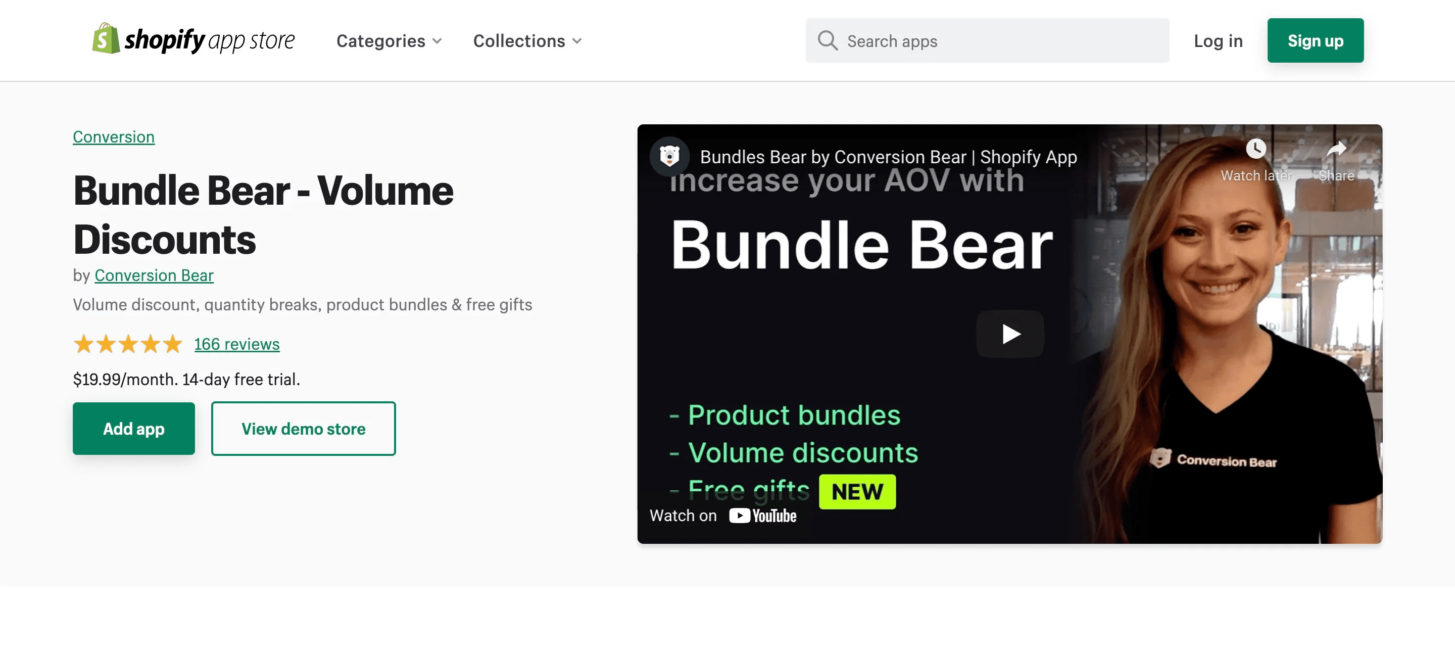Bundle Bear ‑ Volume Discounts