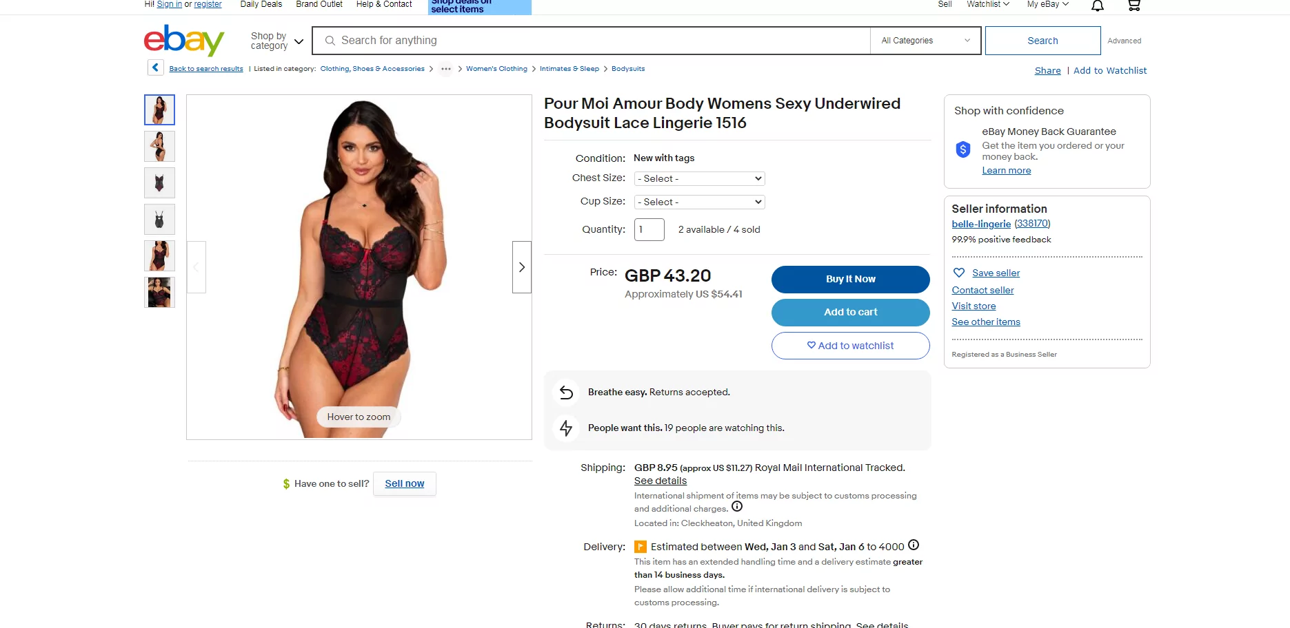 Best Lingeries Dropshipping Products 7: Lace Bodysuits