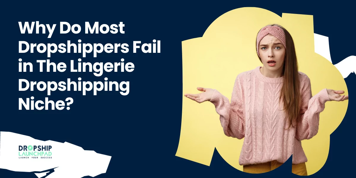 Why Do Most Dropshippers Fail in The Lingerie Dropshipping Niche?